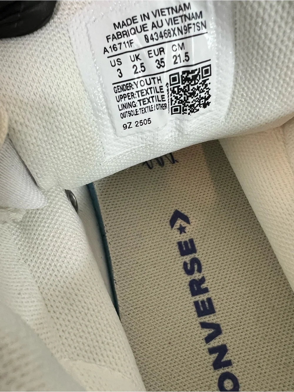 Converse new tag